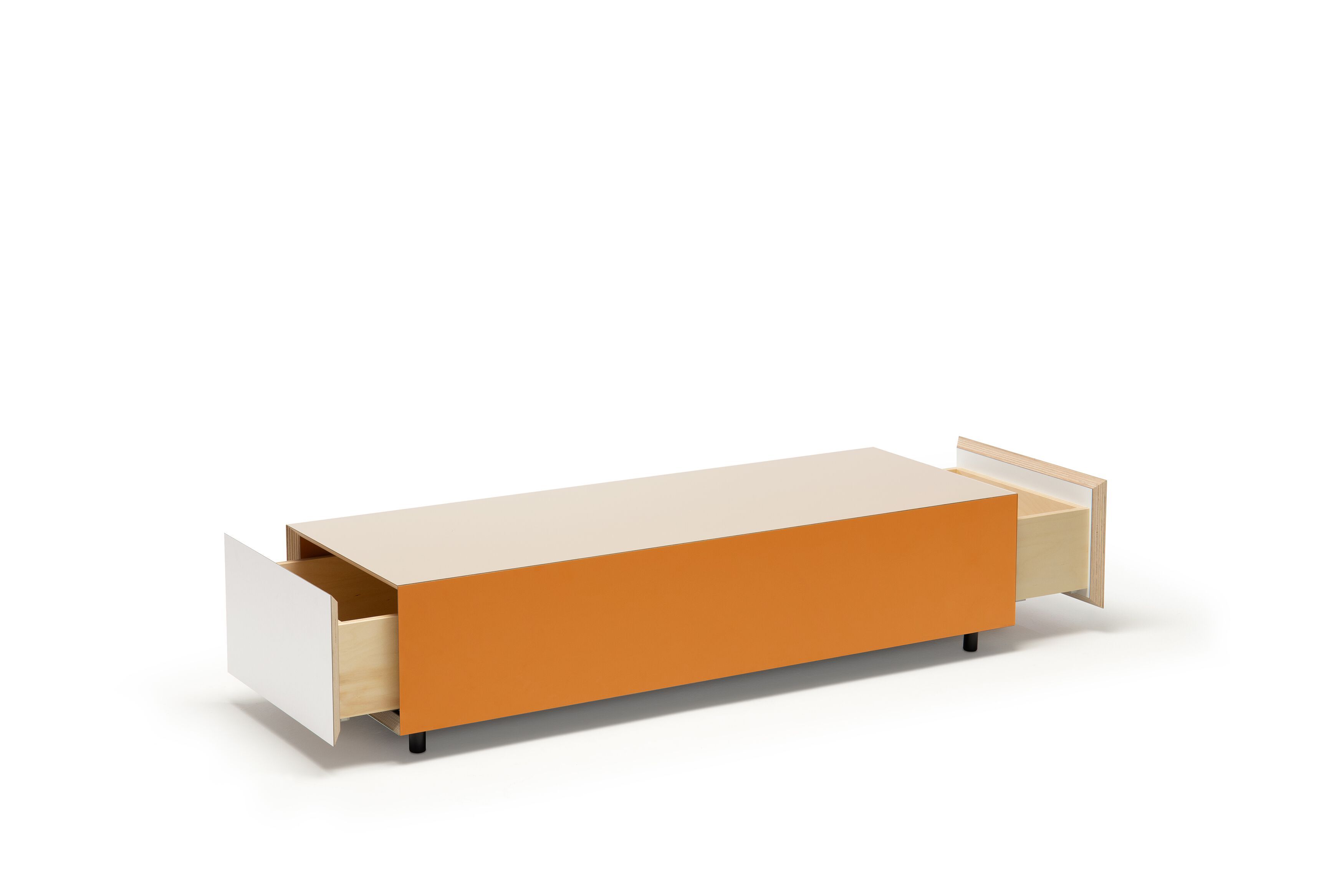 Низкий журнальный столик из фанеры Established&Sons Bloc ARCH-00030227 - Вид №1