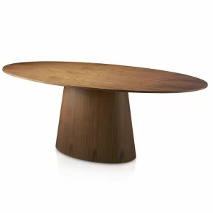 Обеденный стол овальный деревянный Atractivo орех от Angel Cerda ANGEL CERDA ATRACTIVO 00-3865656 Орех;коричневый