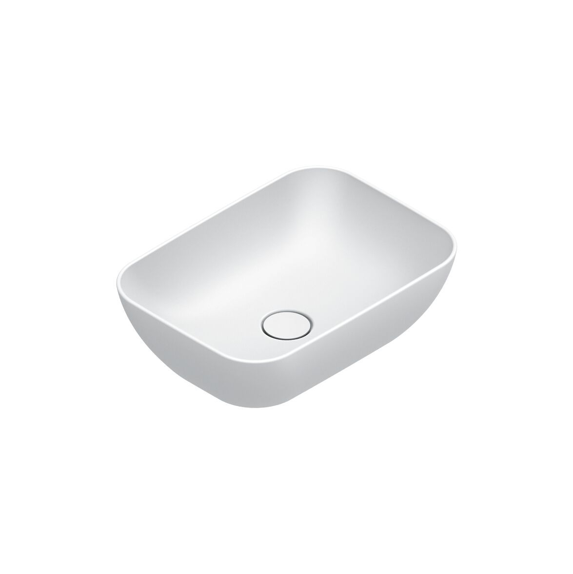 Прямоугольная раковина с одной столешницей CERAMICA CATALANO ARCH-00017948