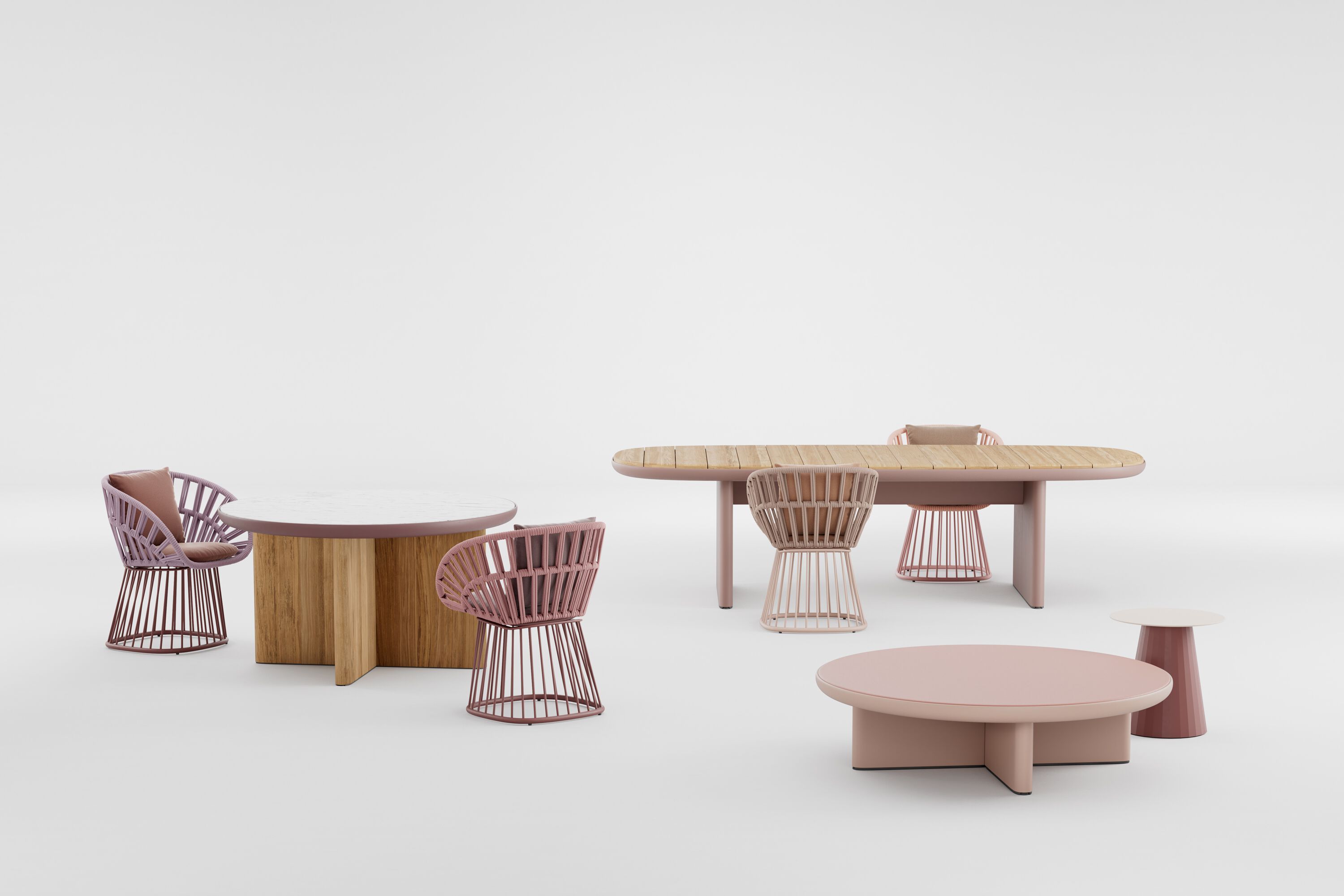 Стол из тикового дерева Kettal ARCH-00092182 - Вид №3