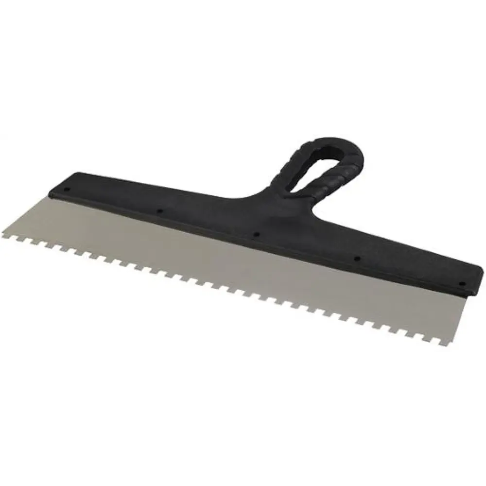 Шпатель зубчатый Jettools 202-350/6К 350 мм, нержавеющая сталь, зуб 6x6 мм STLM-2193682