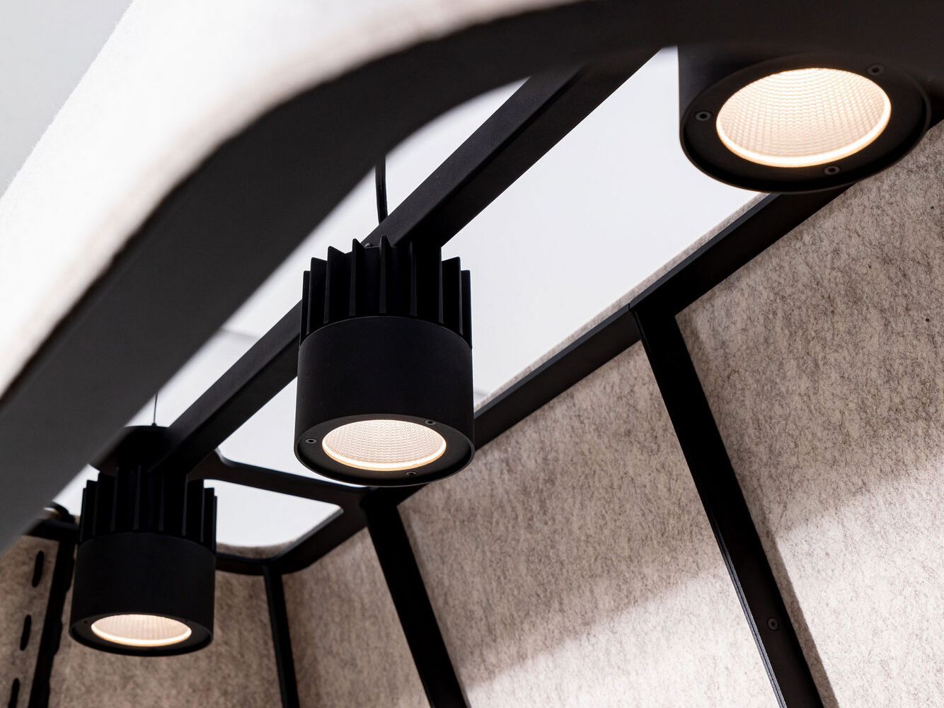 Акустическая ткань подвесной светильник BuzziSpace BuzziShade ARCH-00107896 - Вид №8