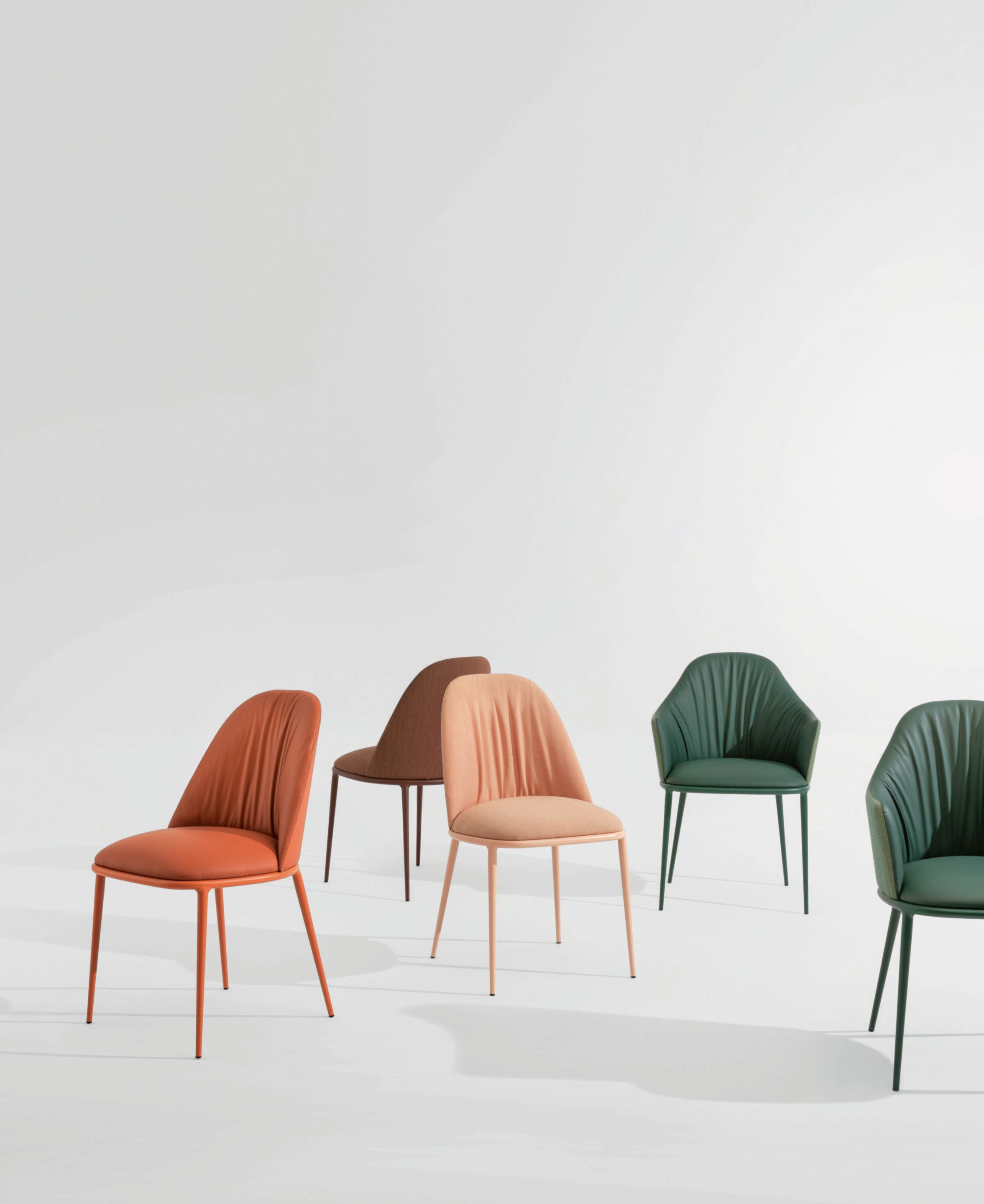 Мягкий стул из ткани Midj ARCH-00027619 - Вид №9