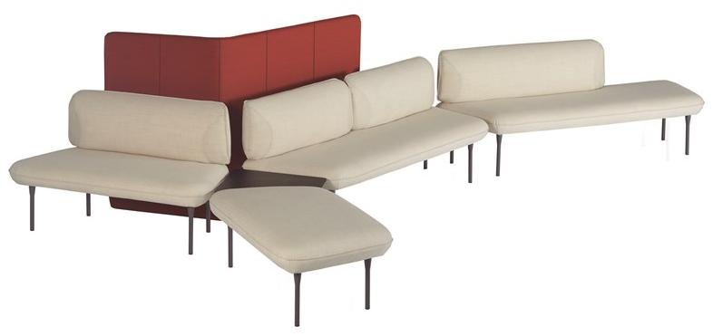 Capdell Скамья из ткани со спинкой Insula sun-id-1419371 - Вид №13