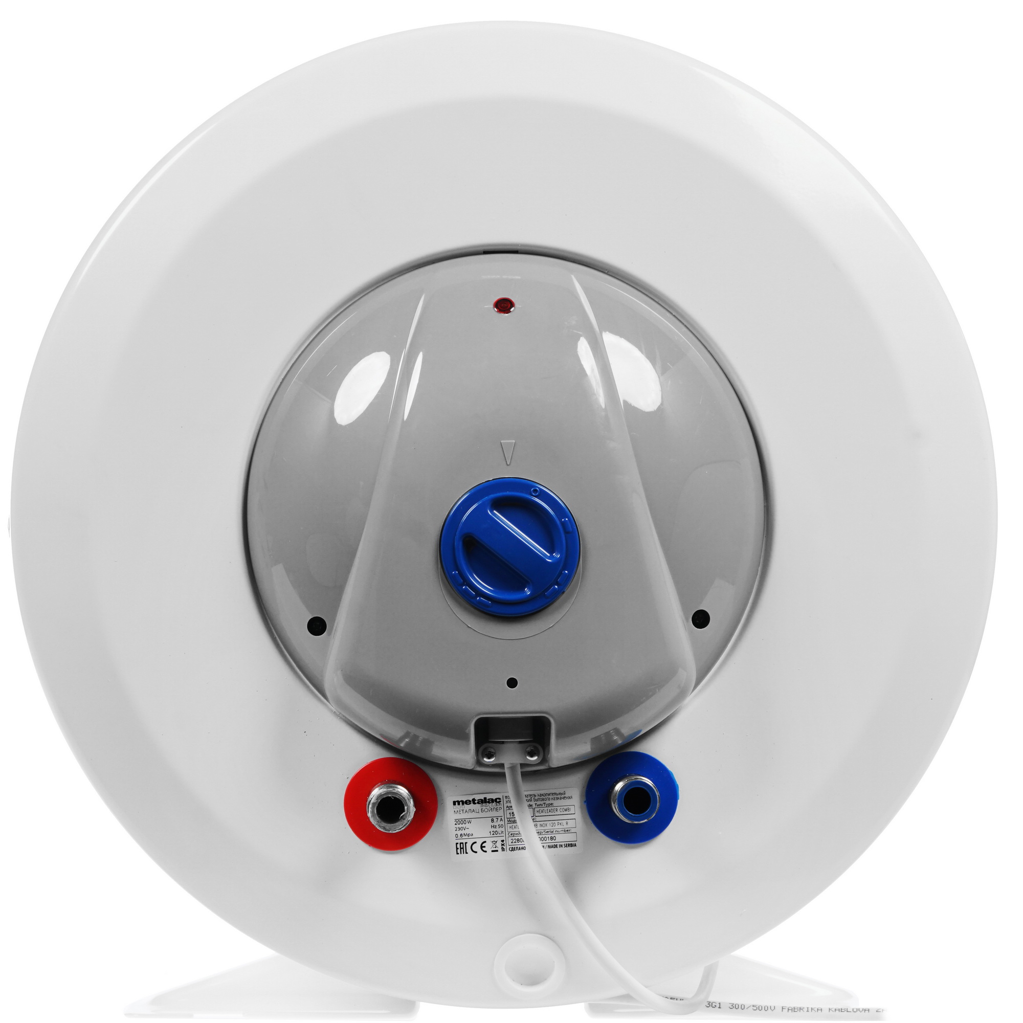 1202322 Водонагреватель электрический Metalac HEATLEADER MB INOX 120 PKL R STDN-0130264 - Вид №3