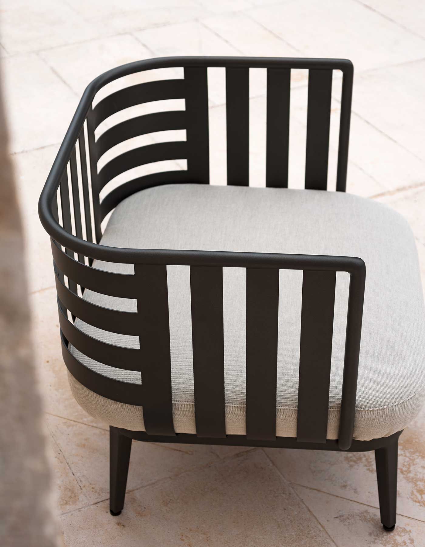 Алюминиевое садовое кресло с подлокотниками RODA ARCH-00031865 - Вид №5