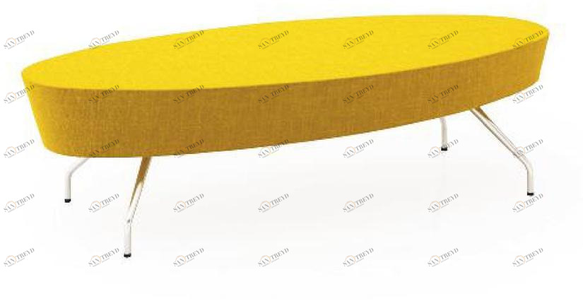 TALIN Мягкая скамья из ткани Elipse sun-id-1374843