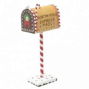 Декор новогодний "Ящик почтовый" TO4ROOMS НОВЫЙ ГОД НА ПОРОГЕ, НОВОГОДНИЙ ДЕКОР 214056 Разноцветный