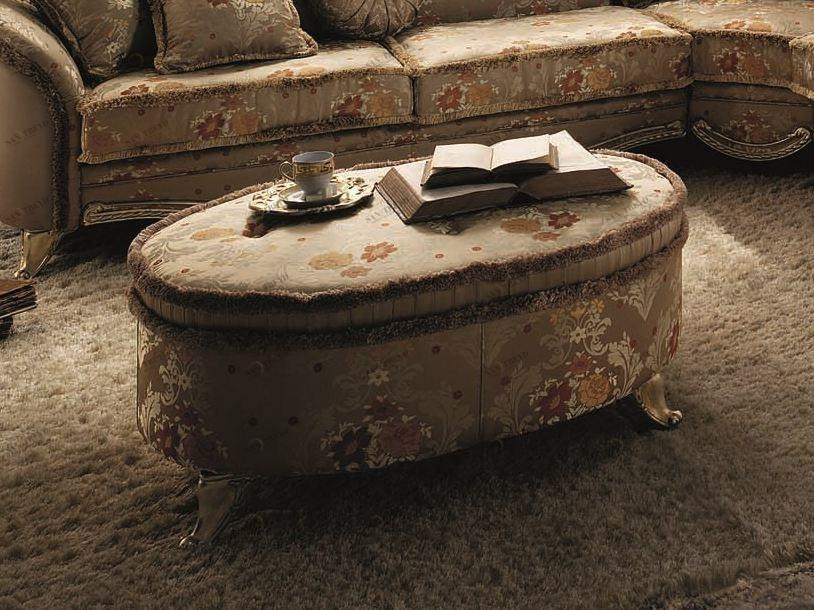 Arredoclassic Мягкий пуф в классическом стиле Tiziano sun-id-1470752