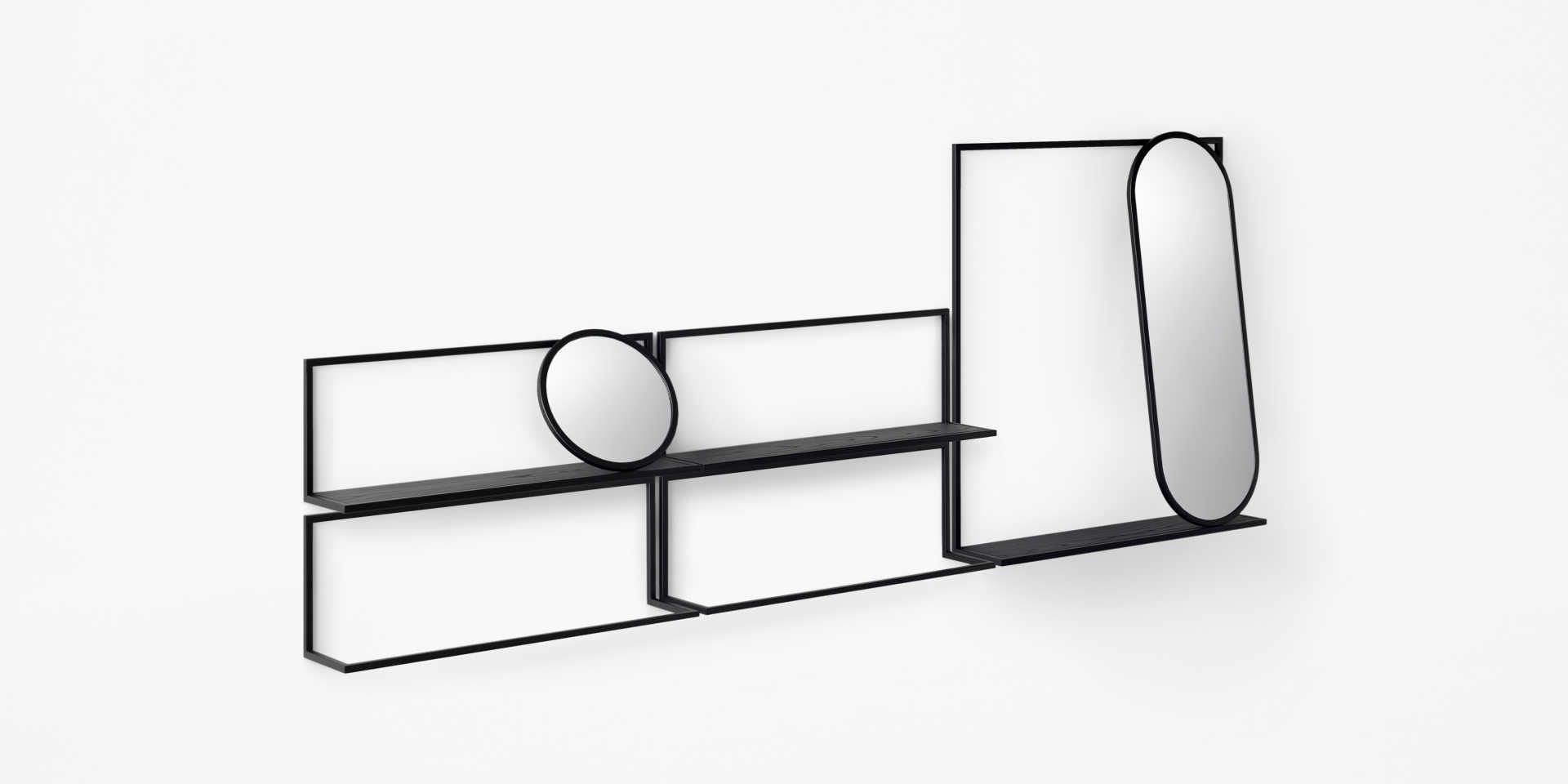 Рамка Настенное Зеркало Большое Stellar Works FR-M121-L Frame - Вид №2