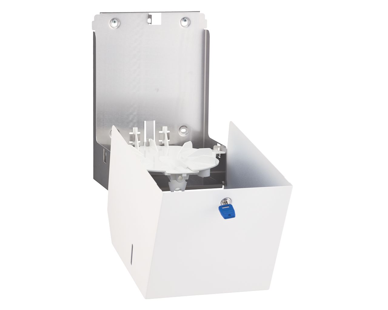 CSB102 Контейнер для бумажных полотенец в рулонах STELLA WHITE LINE MAXI, белый Merida  - Вид №3