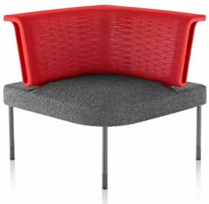 Herman Miller Угловое кресло с подлокотниками Public office landscape