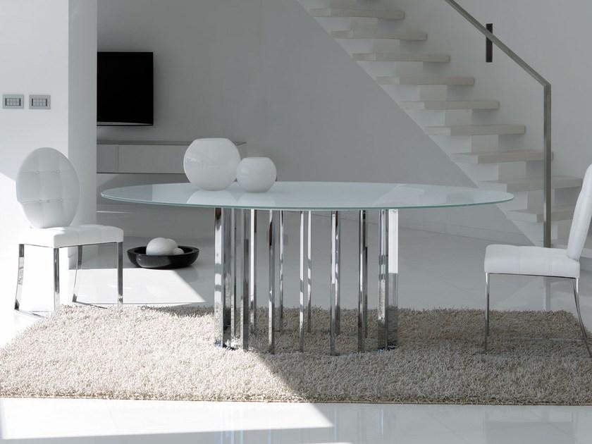 Italy Dream Design Овальный обеденный стол в современном стиле Life class sun-id-1410425 - Вид №4