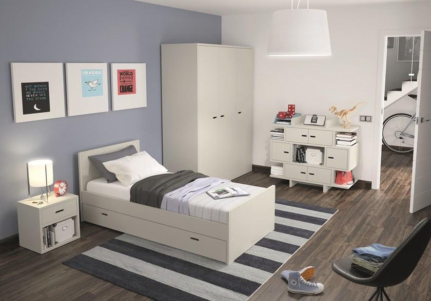 Mathy by Bols Односпальная контейнерная кровать из МДФ Madaket Lit 90b so - Вид №16