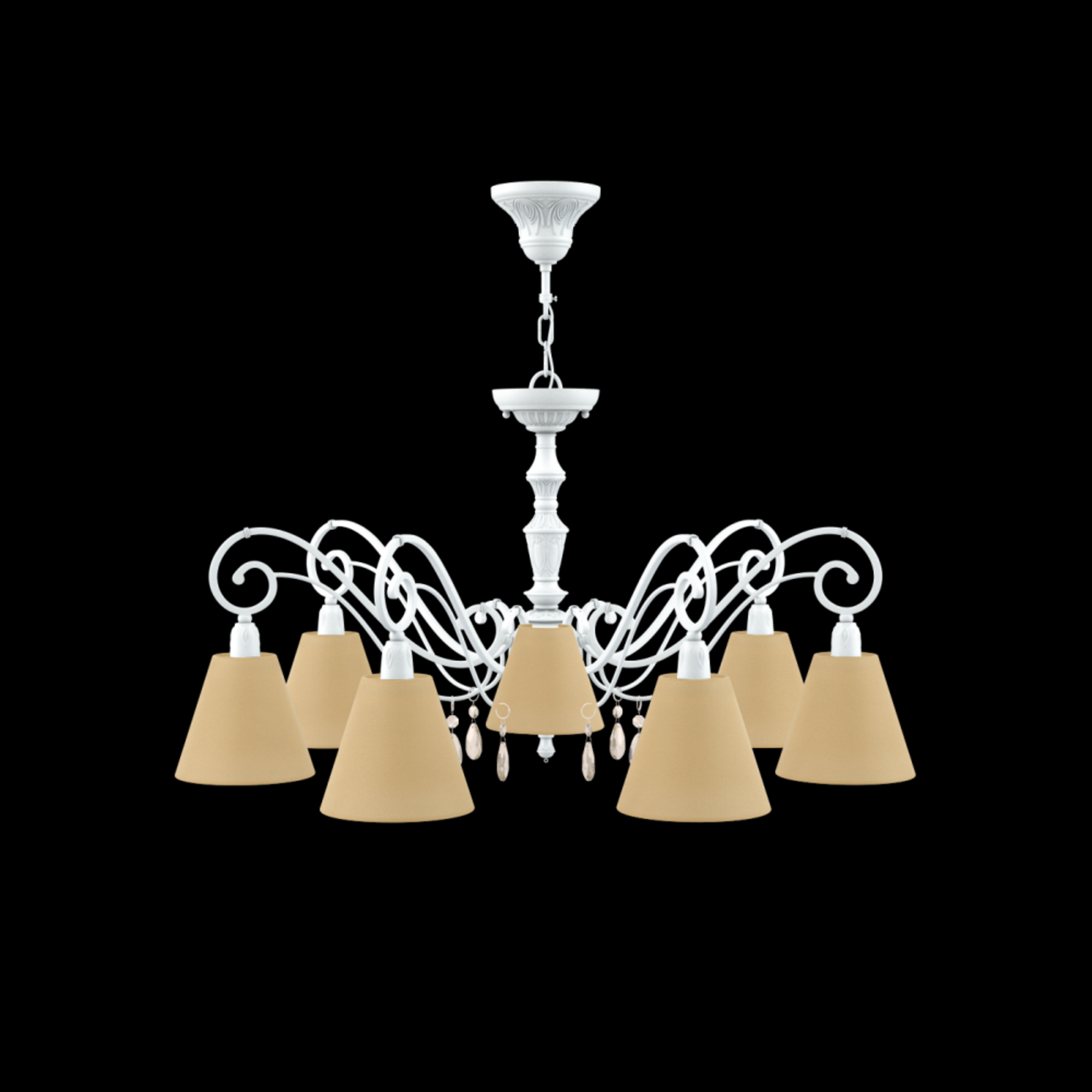 E3-07-WM-LMP-O-23-CRL-E3-07-CH-DN Люстра 23 Maytoni Classic - Вид №1