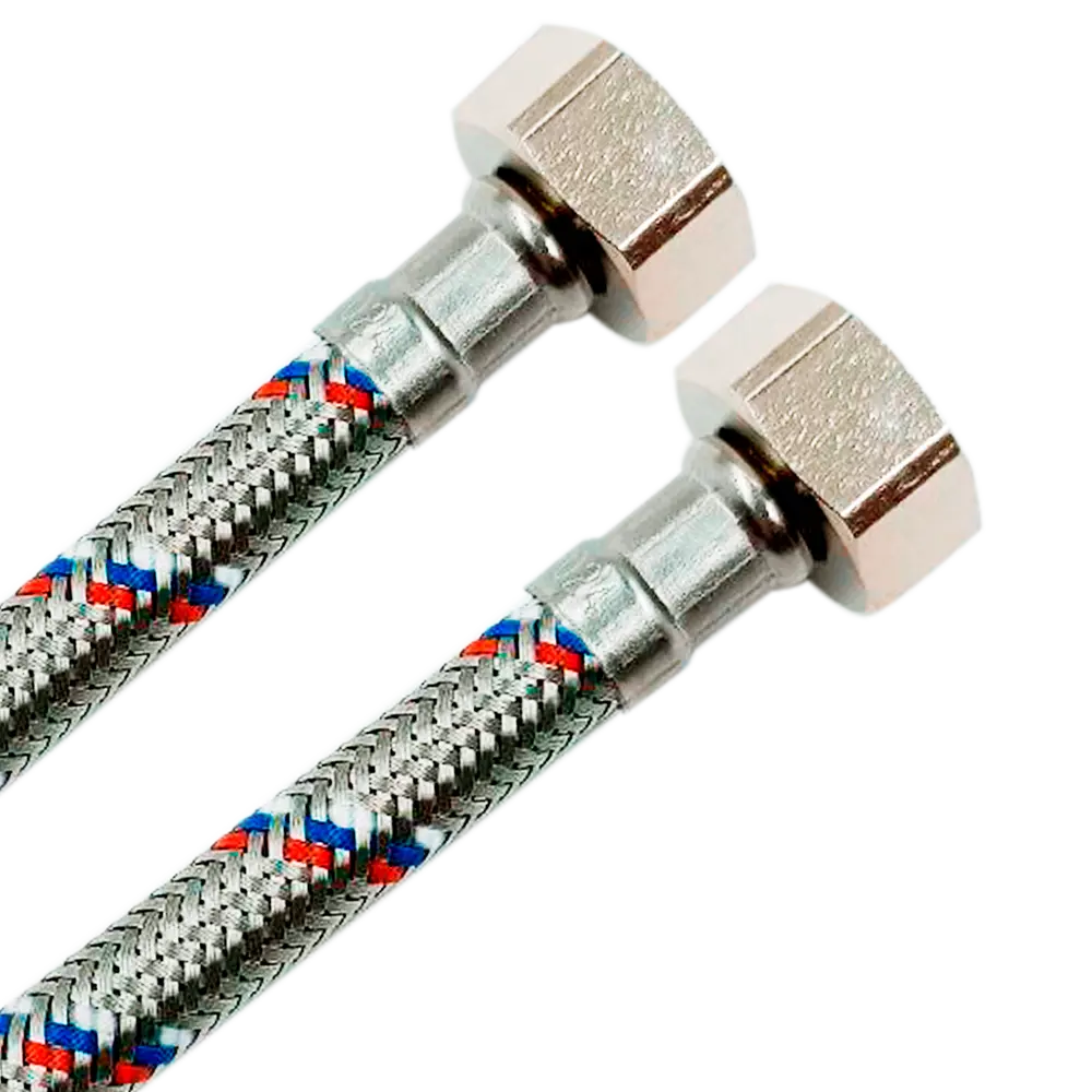 Гибкая подводка РОСТЕРМ для водоснабжения 1/2" 30 см 89409381 STLM-1571909