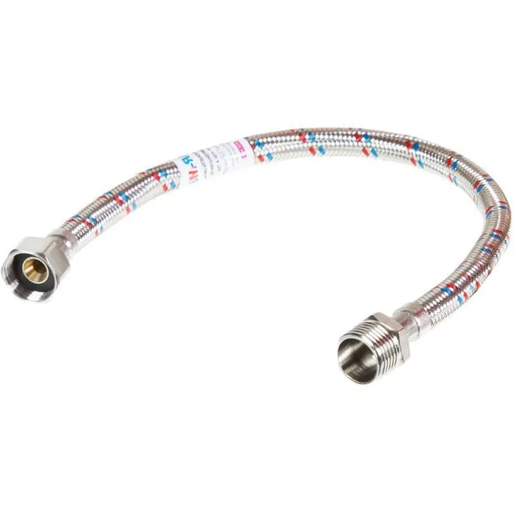 Гибкая подводка для воды Equation 1/2" штуцер-гайка 50 см STLM-2037612 - Вид №1