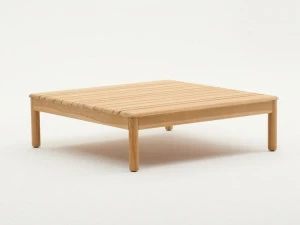 Varaschin Квадратный садовый столик из тика Bali 228t