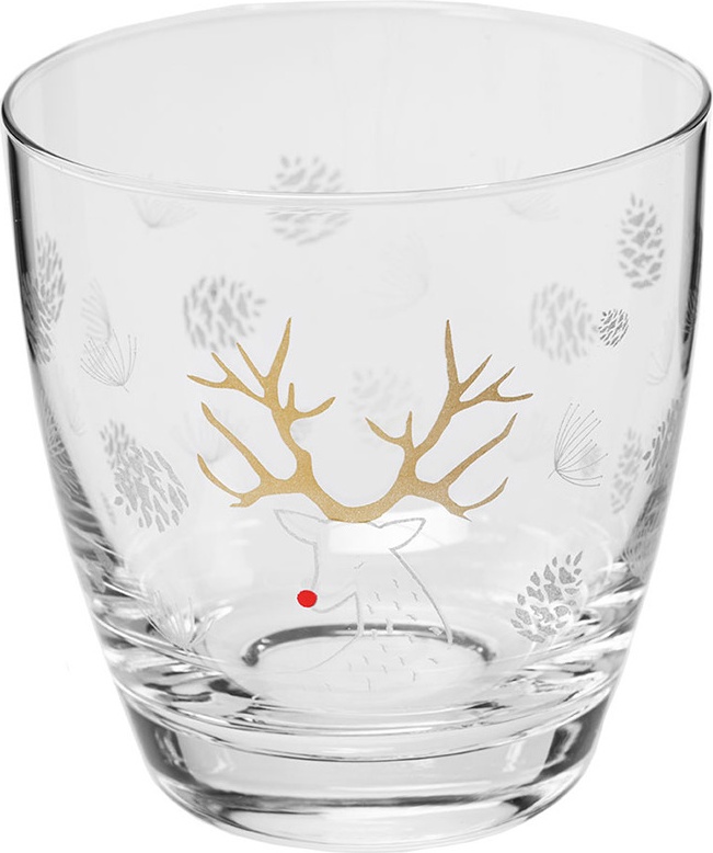 10659088 KROSNO Набор стаканов Krosno"Олень" 370 мл, 2шт, п/к Стекло 