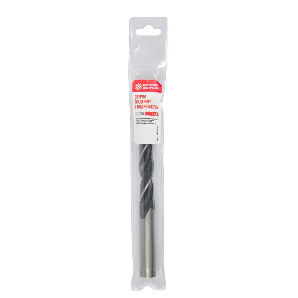 Сверло спиральное Волжский Инструмент 12×215 мм для бетона и кирпича 89387042 STLM-1325444 - Вид №1