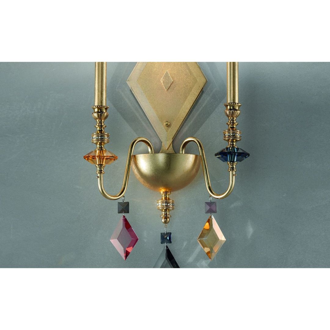 Masiero CHIC A2 N F01 Foglia Oro бра 115079 - Вид №1