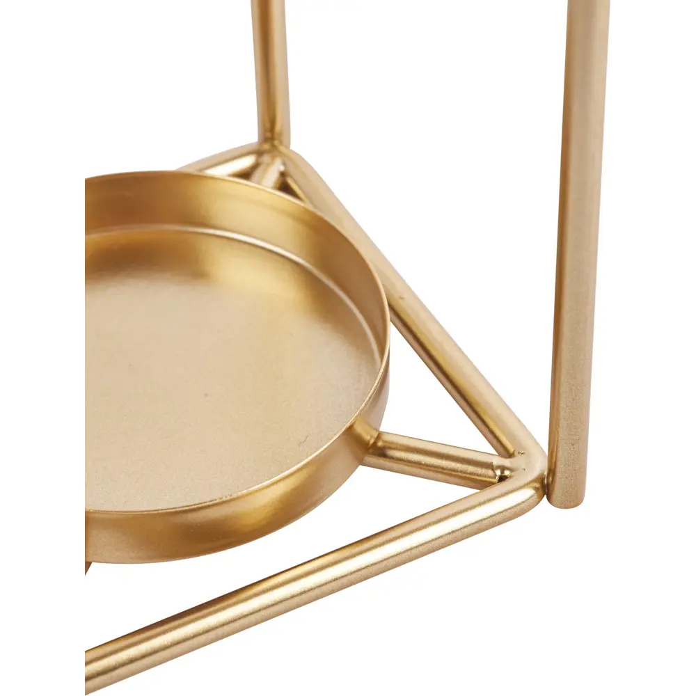 Подсвечник металл 31.5 см цвет золотой Santreyd STLM-2030264 - Вид №3