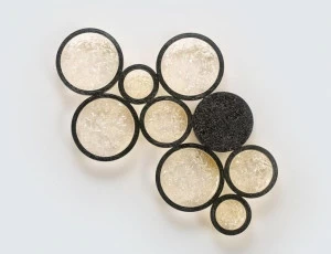 Serip Бронзовый светодиодный настенный светильник ручной работы Luna Ap1460