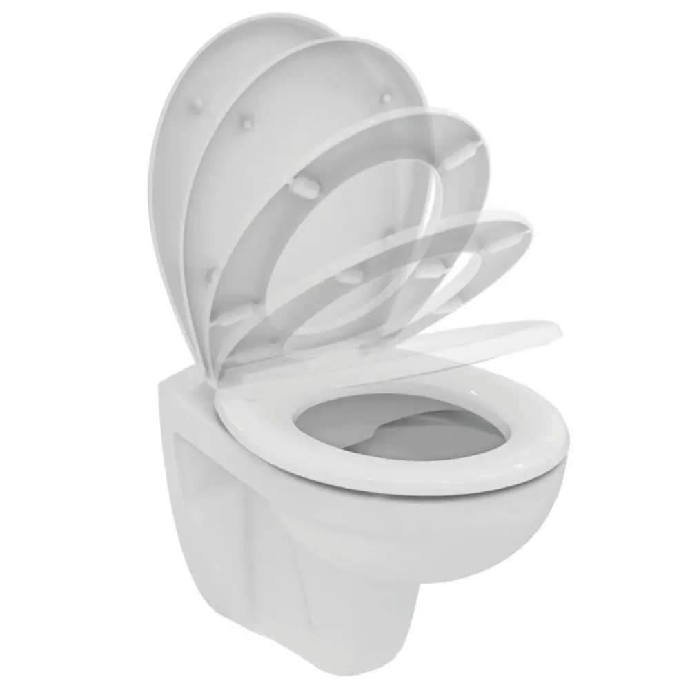 Унитаз подвесной Ideal Standard Is Eurovit безободковый с сиденьем микролифт 84491595 STLM-2092637 - Вид №2