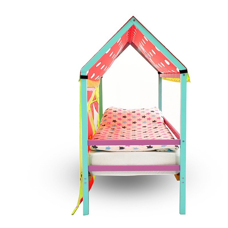 Накидка для кровати-домика Svogen игровая "Кукольный домик" БЕЛЬМАРКО  00-3873201 Зеленый Santreyd  - Вид №3