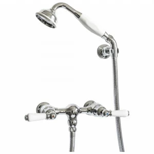 Traditional bathrooms P&R Duscharmatur mit Porzellanhebel Lever Pr5510.ag