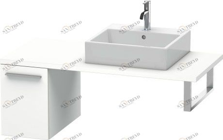 XL543001818 Шкафчик для консоли X-Large #XL5430 300 x 548 мм Белый матовый, декор Duravit