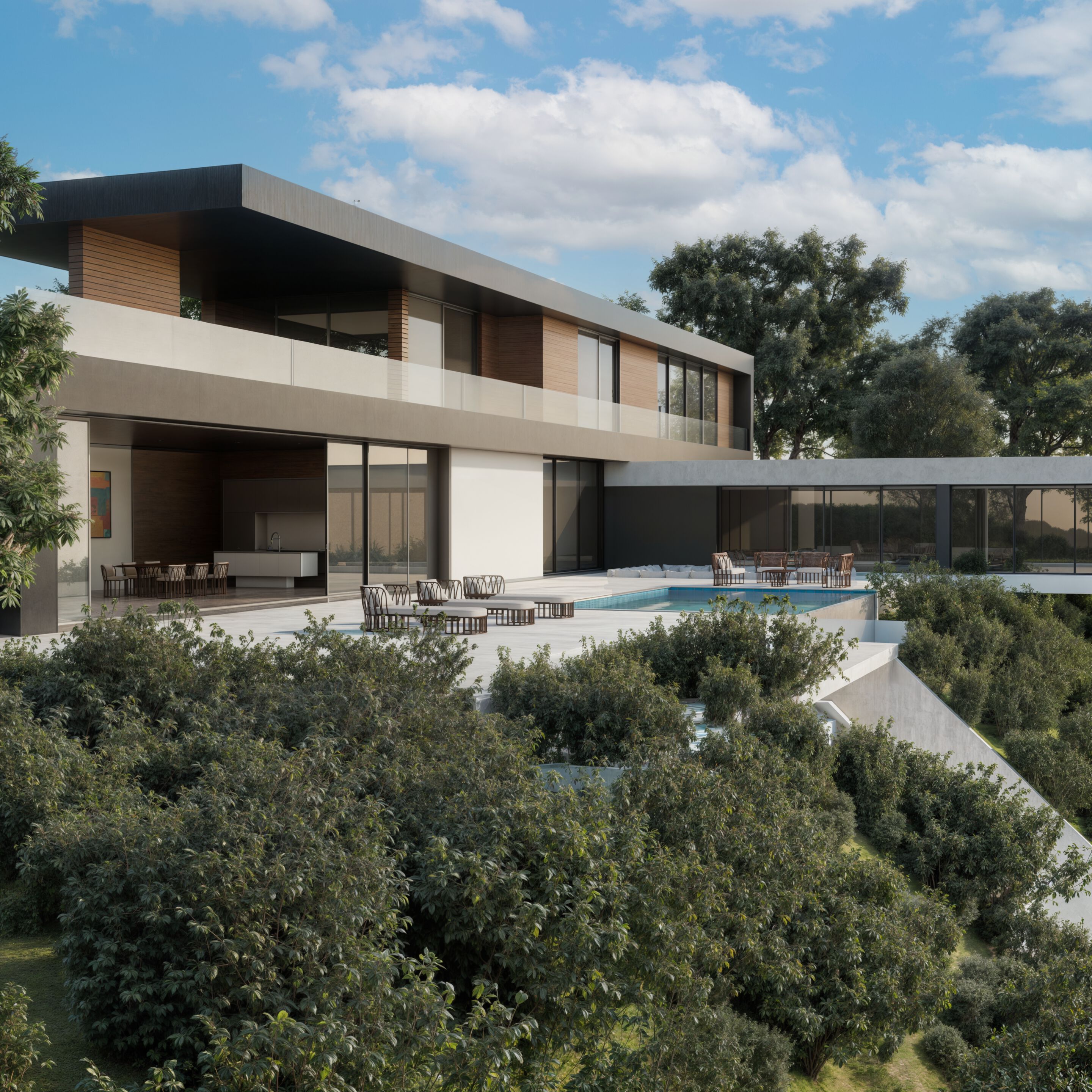 Ткань сад Dormeuse YAAZ Koru ARCH-00056410 - Вид №2