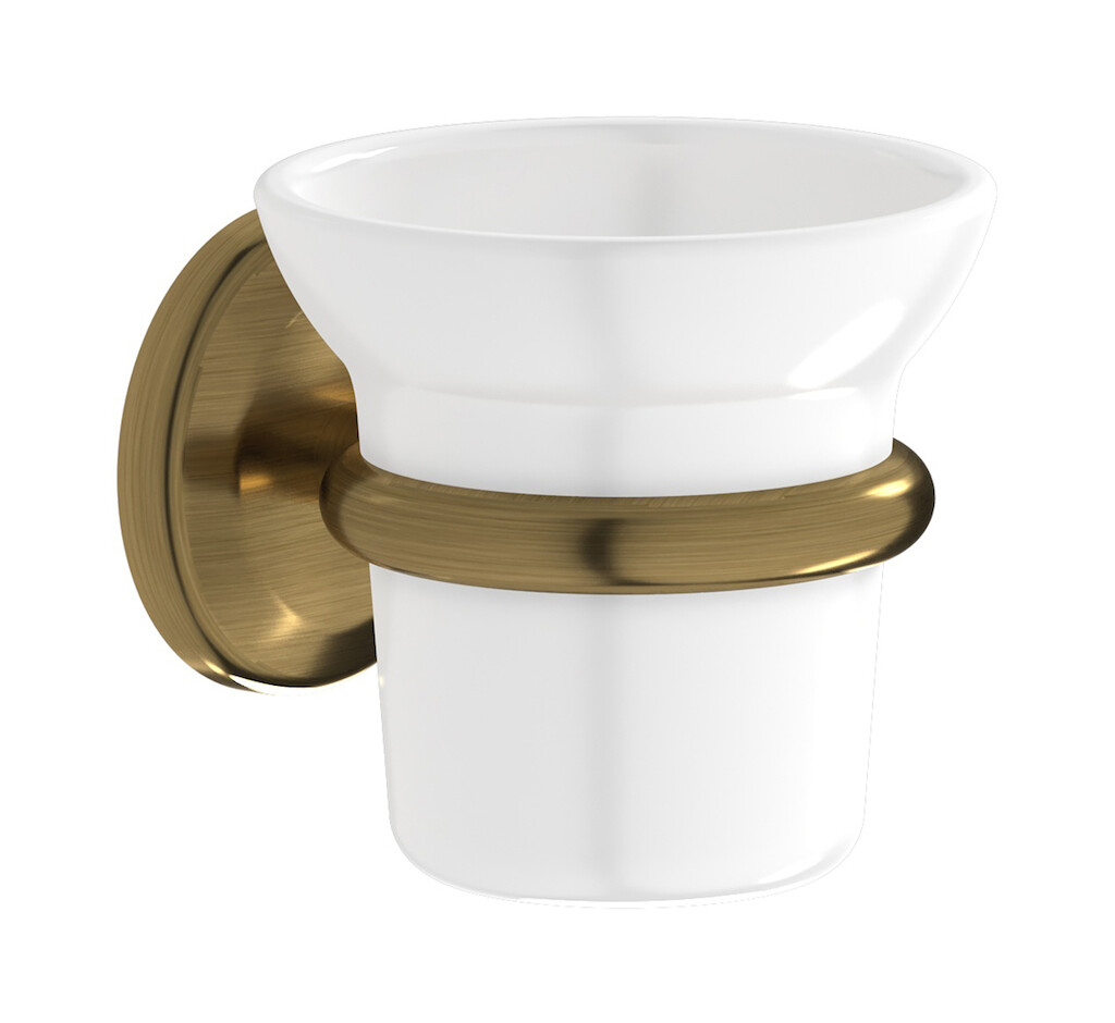 Подвесной стакан для зубных щеток WE ARE IB hr003bb Antique Bronze Hermes