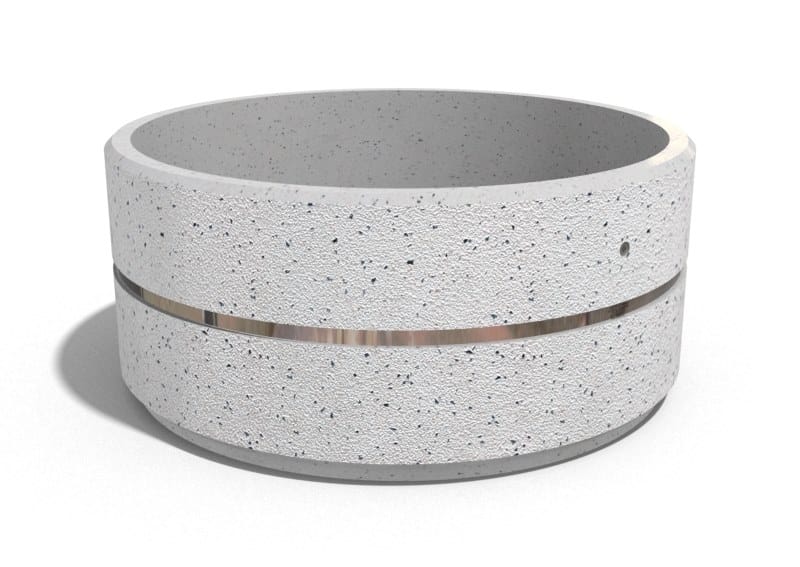 Круглый бетонный плантатор ENCHO ENCHEV - ETE 95 ARCH-00043191 - Вид №3