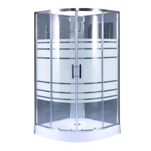 Душевая кабина Несс 1/4 низкий поддон 100x100 см