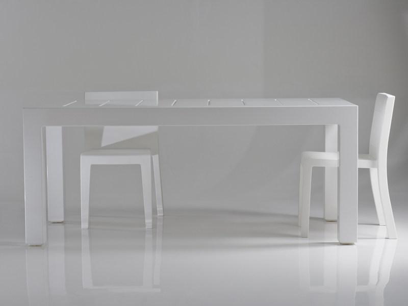 VONDOM Прямоугольный садовый стол из пластмассы Jut sun-id-1381314 - Вид №1