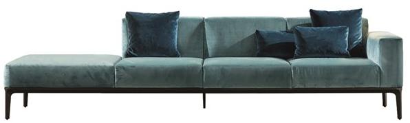 Sovet italia 4-х местный модульный диван из ткани Slim sun-id-1440481 - Вид №9