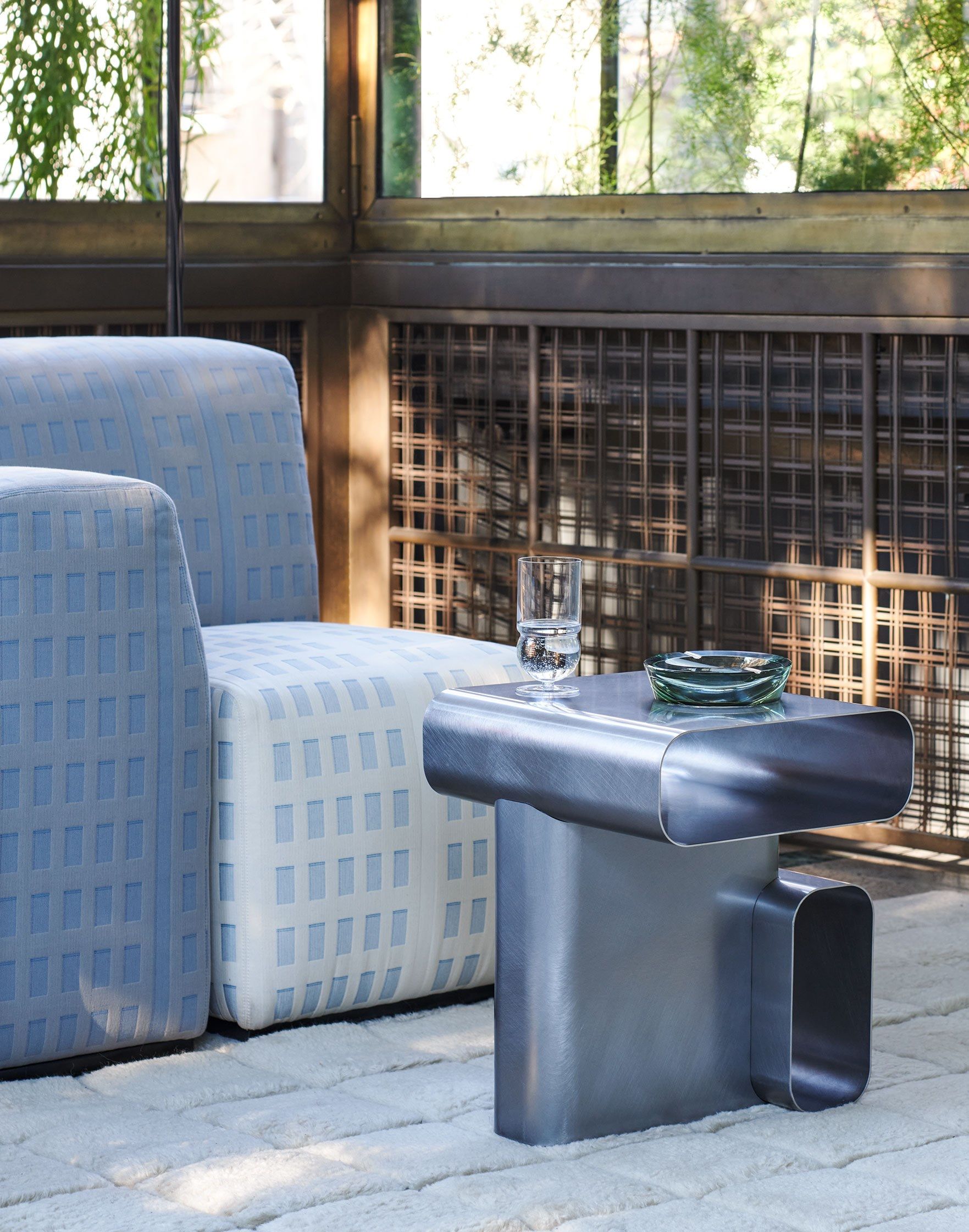 Журнальный столик из нержавеющей стали CASSINA Soft Corners ARCH-00129132 - Вид №16