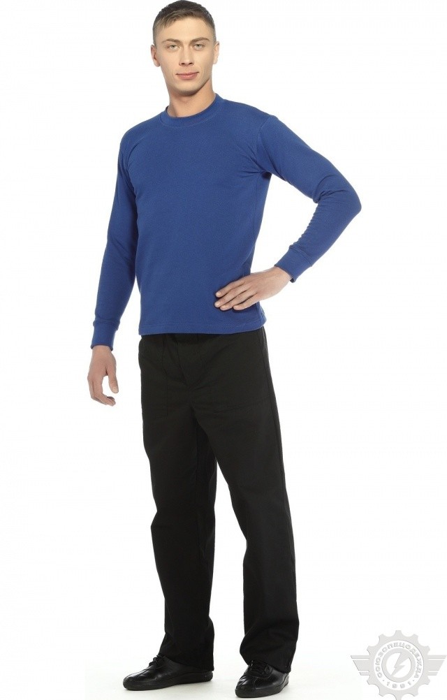 66315 Толстовка василек  Одежда для промоакций  размер 2XL (108) Спецодежда  - Вид №4