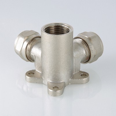 VTm.334.N.160416 Водорозетка обжимная проходная Valtec 16 мм х 1/2"  - Вид №15