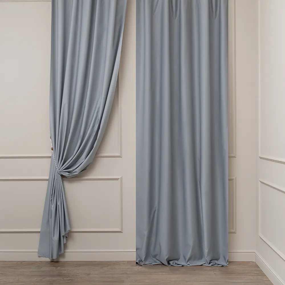 Ткань 1 м/п Fodera сатен 300 см цвет светло-серый TEX REPUBLIC STLM-2073943 - Вид №1