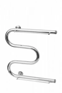 Полотенцесушитель водяной ТЕРА М-с полкой 500х400 нар.р. 1 (06-01) без кронш.