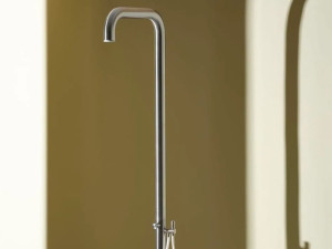 Напольная душевая колонна из нержавеющей стали с душем и ручным душем