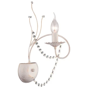 Бра Арабеска 1xE14x40 Вт, металл, цвет белый