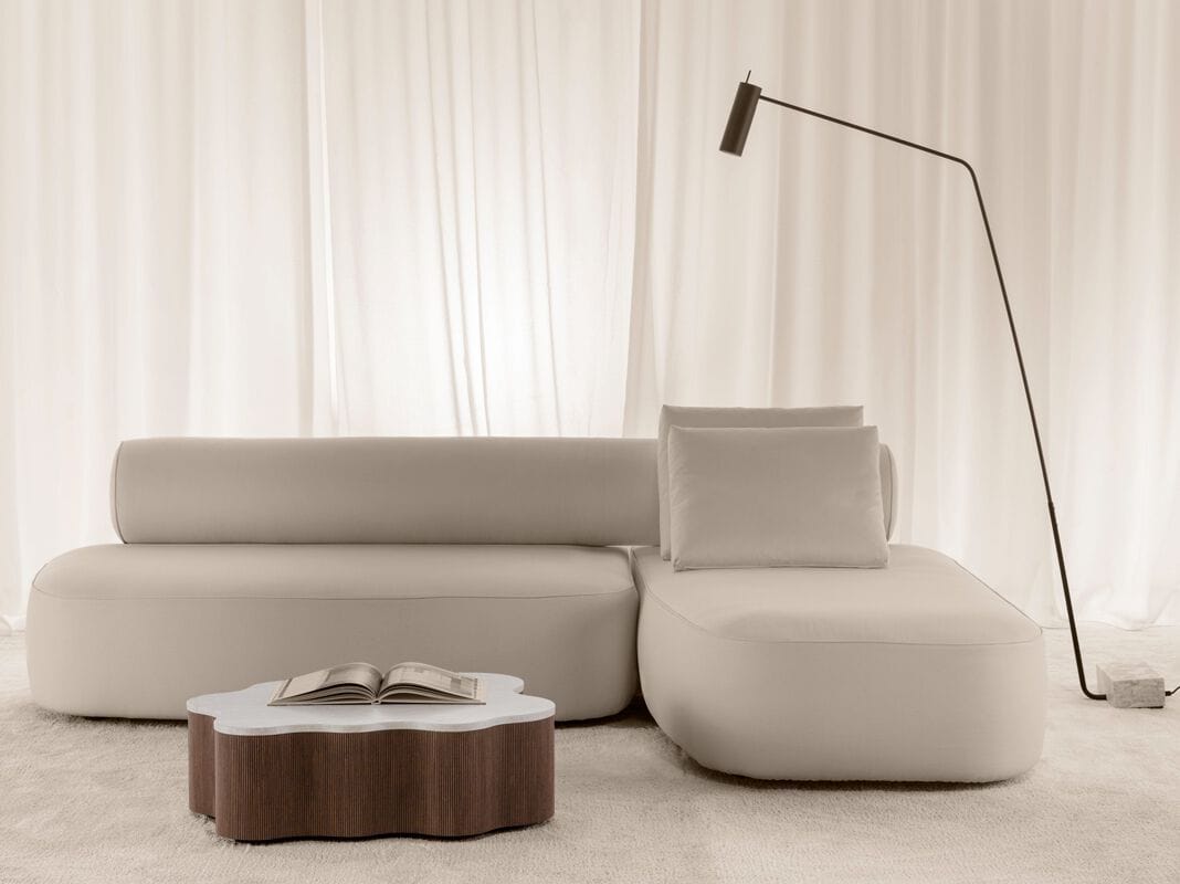 Низкий журнальный столик с кожаным или мраморным верхом Vibieffe Quite luxury ARCH-00147905 - Вид №4