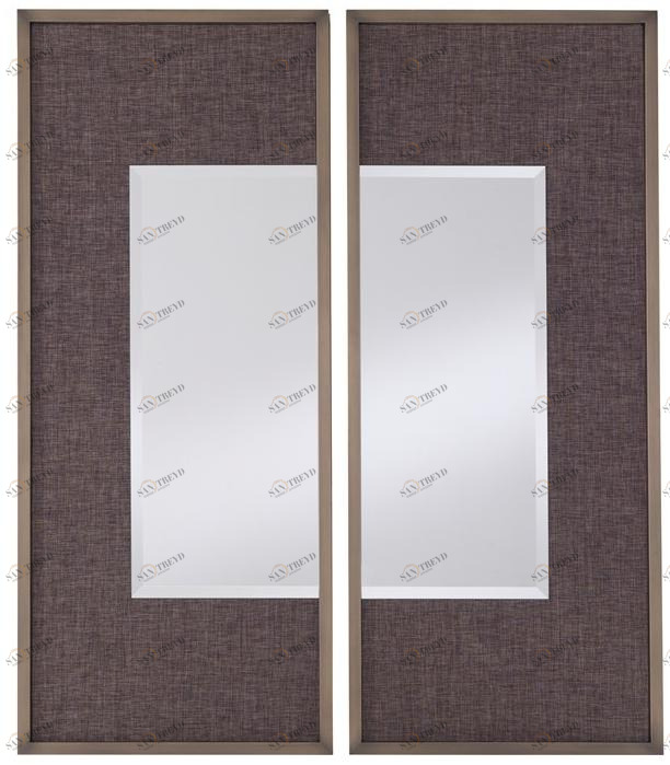 Gianfranco Ferré Home Зеркало из латуни с настенной рамой sun-id-1396855