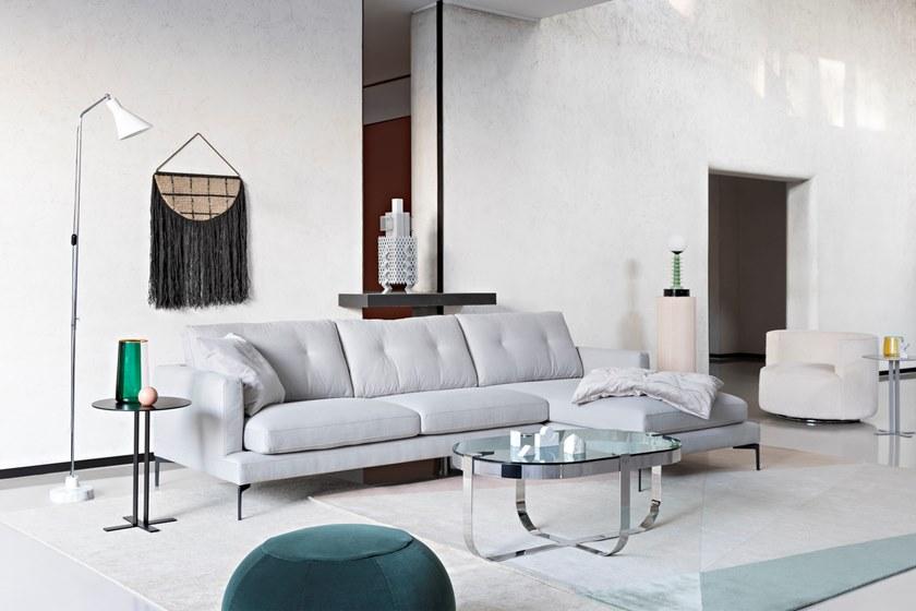 Saba Italia 3-х местный тканевый диван Essentiel sun-id-1382232 - Вид №7