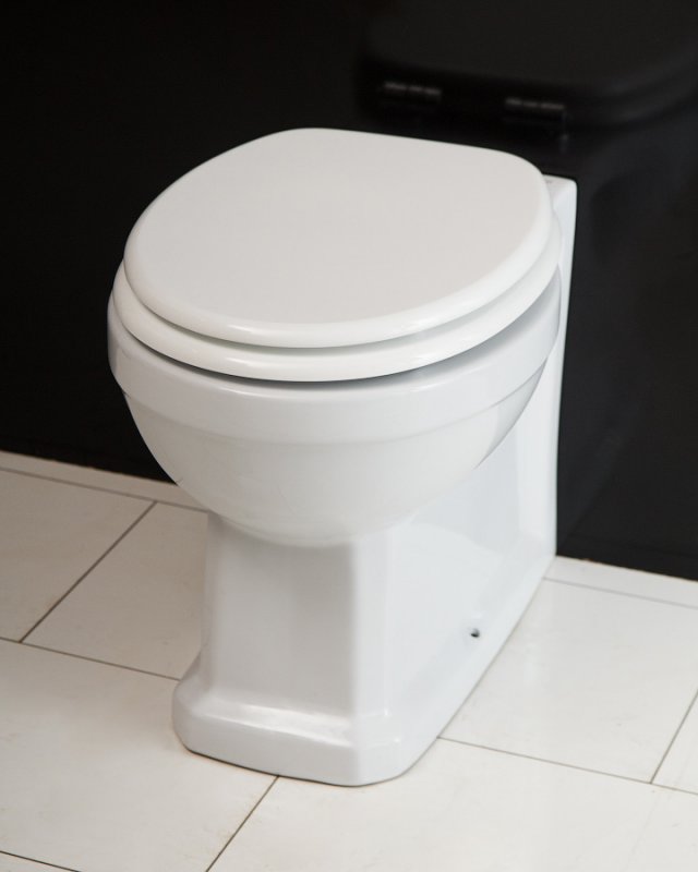 Унитаз приставной BelBagno TREVI полное примыкание к стене Приставной унитаз напольный Белый BELBAGNO  Китай  - Вид №1