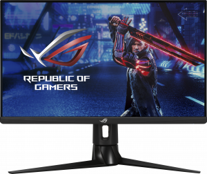 90LM06U0-B01370 rog strix xg27aq, 27" геймерский монитор для киберспорта, full-hd (1920х1080), до 144 гц, dvi, displayport, hdmi, подсветка aura, freesync ASUS ASUS ROG