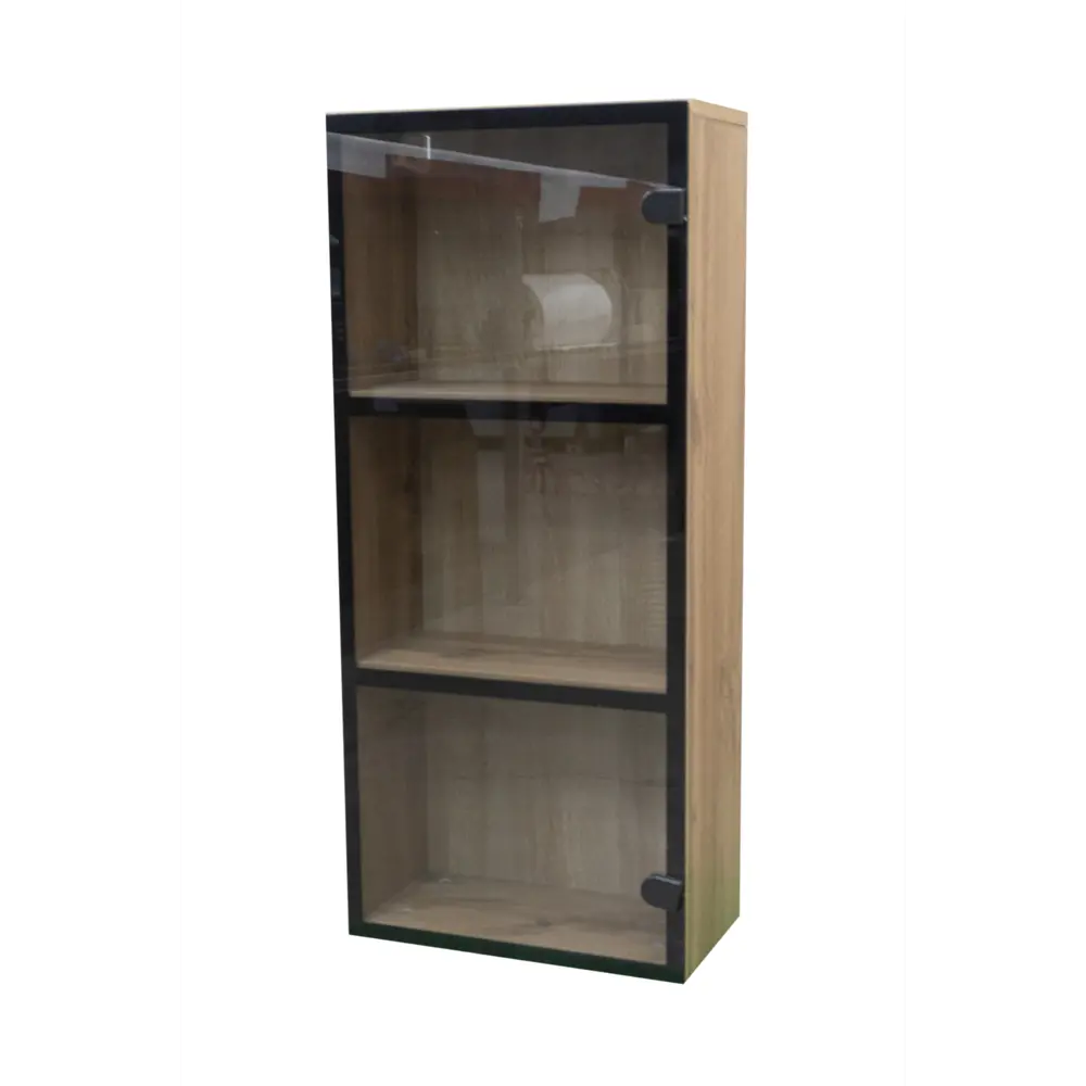 Шкаф Santreyd Турин для ванной с стеклянной дверцей 86142941 STLM-0066403 - Вид №2